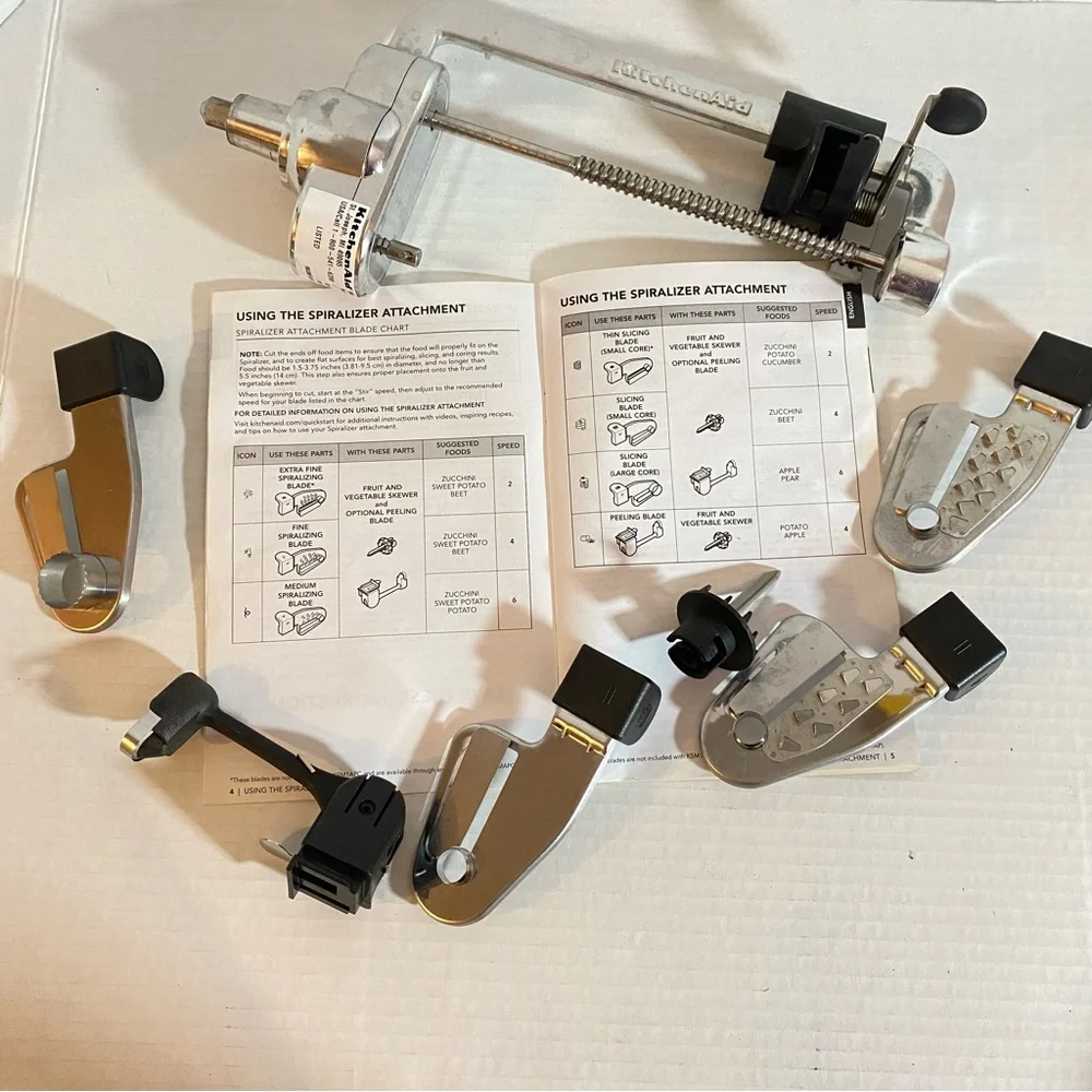 KitchenAid Spiralizer/Peeler Attachment Set